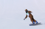 Snieglenčių varžybose aistruoliai išvydo neįprastą vaizdą – prancūzė karjerą baigė apsirengusi tigrės kostiumu. O Kinijos sportininkė jau po finišo skriejo už trasos bortų ir apsivertė.
